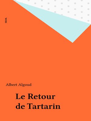 cover image of Le Retour de Tartarin